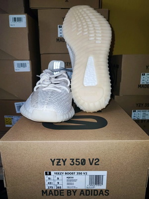 Adidas Yeezy Bone 43 New White Sneakers