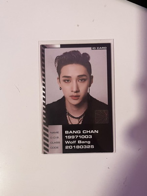 Stray Kids Bang Chan Oddinary ID photocard