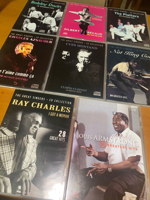 Συλλογή 8 CD The Great Singers σαν καινούργια, Jazz & Soul Legends