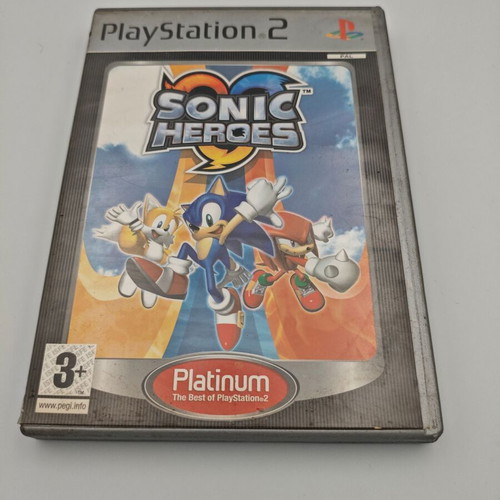 Sonic Heroes PlayStation 2 PS2 game like new