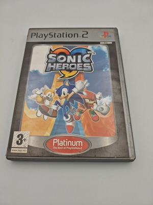Sonic Heroes PlayStation 2 PS2 game like new