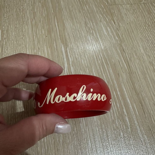 Moschino bracelet red like new