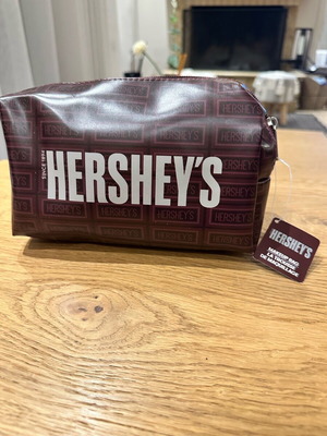 Hershey's makeup bag new with tag