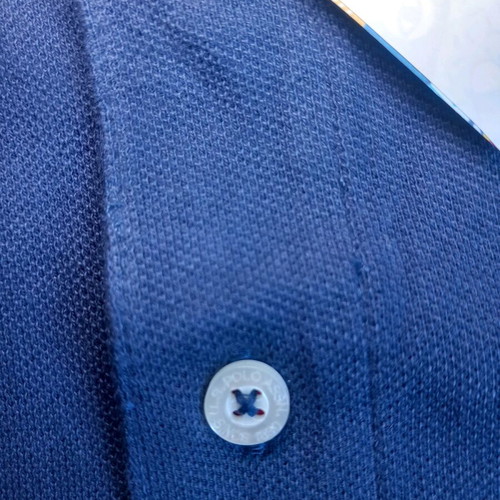 Men's Polo Dark Blue Size L New with Tags