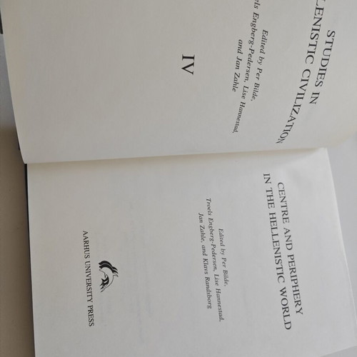 Centre and Periphery in the Hellenistic World book used, English