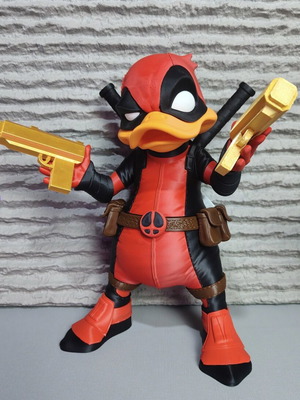 Deadpool Duck 3D printed figure new 35cm