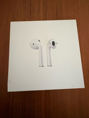 AirPods 2 μεταχειρισμένα με θήκη και προστατευτική θήκη