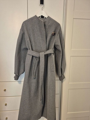 Lumina Coat One size gray long