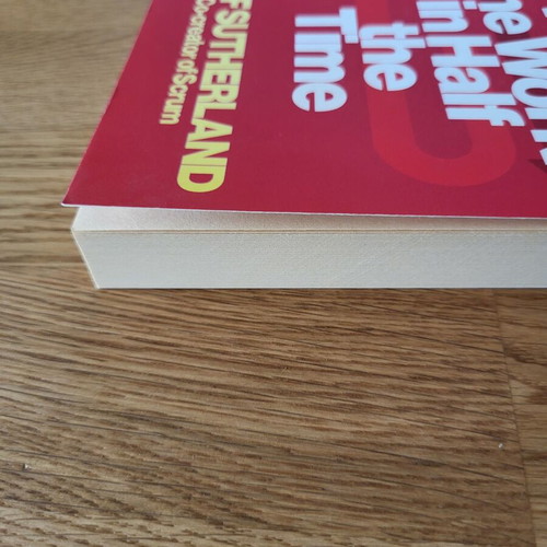 Scrum The Art of Doing Twice the Work in Half the Time like new