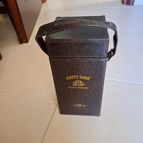 Cutty Sark leather box used