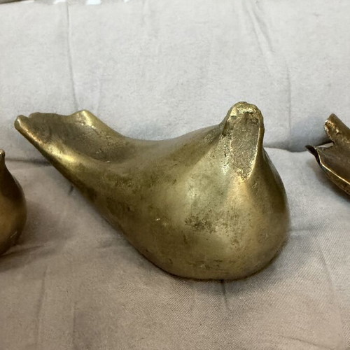 Three bronze sculptures by Eleni Vernadaki, one signed