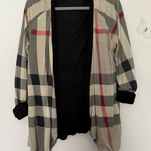 Burberry Brit reversible cardigan used, women's M–L