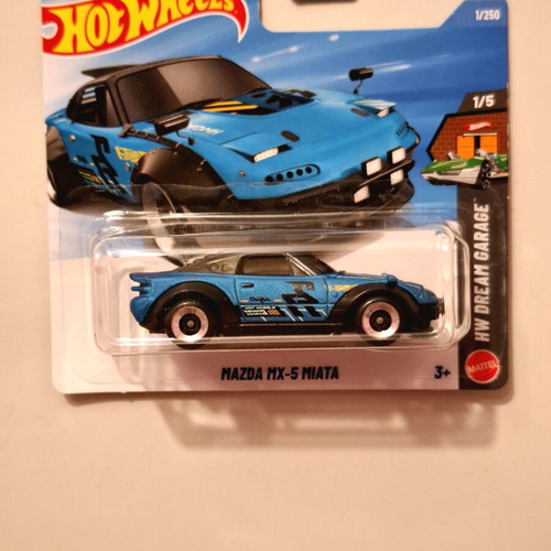 Mazda MX-5 Miata Hot Wheels blue new