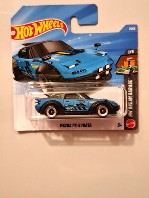 Mazda MX-5 Miata Hot Wheels blue new