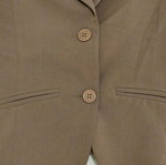 Hype brown open jacket like new, size S