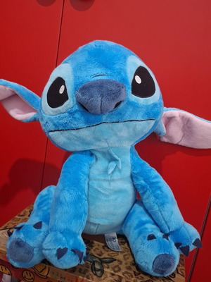 Λούτρινο Stitch 47 εκ. σαν καινούριο