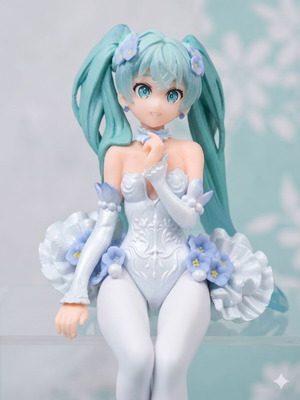 Hatsune Miku Flower Version Figure 10cm like new