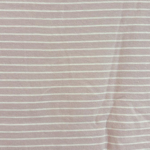 Lilac short striped t-shirt Stradivarius like new, size XS