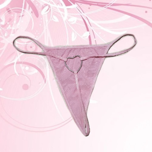 Pink thong