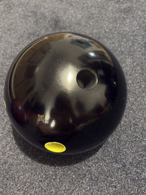 Bowling ball like new with holes