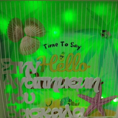 Teacher Gift LED Color Changing Pla Lamp New