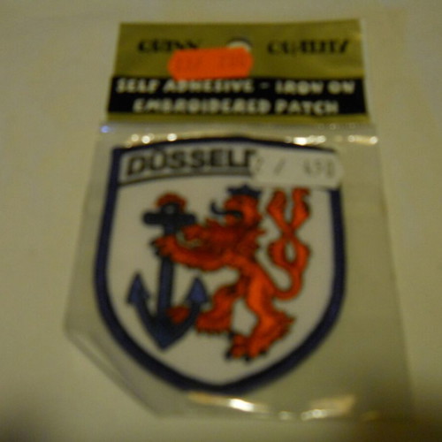 Dusseldorf Wooven Patch new, sealed