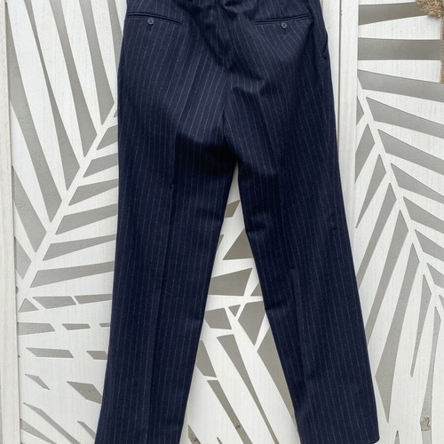 Modesto Bertotto Biella men's suit set like new, dark blue mohair fabric