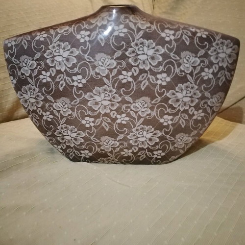 Porcelain decorative vase in gondola shape, 1990s