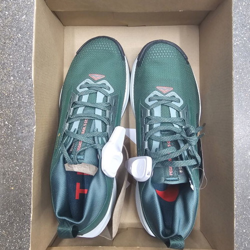 Nike Pegasus Trail 5 GTX shoes size 41 new, Fir Bright Crimson-Clay Green