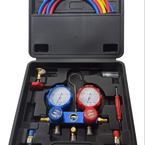Air conditioner pressure test kit new with gauges