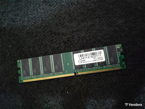 512 MB - 400 MHZ - DDR DIMM RAM