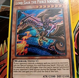 lord Gaia the fierce knight secret rare