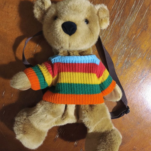 Teddy bear kids bag 40cm like new