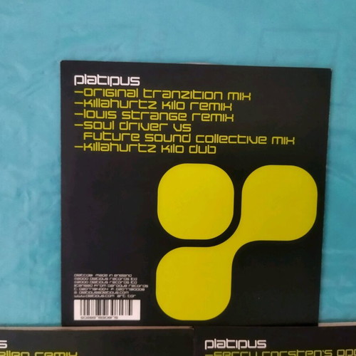 Platypus CD single σε άριστη κατάσταση, ηλεκτρονική μουσική