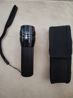 Flashlight like new with case