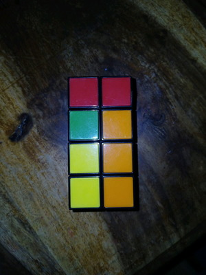 Rubik-type puzzle 2×4 like new