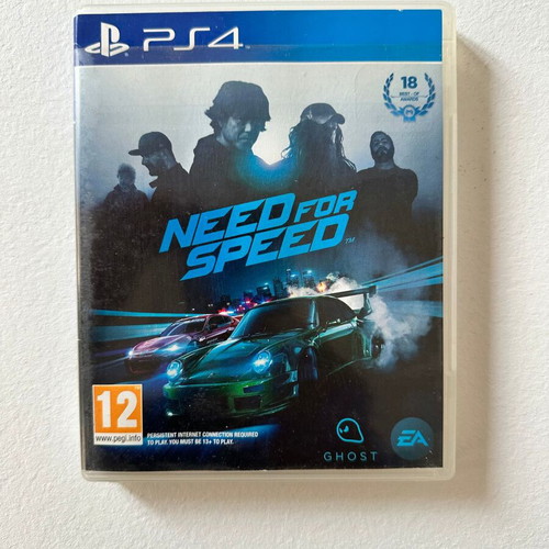 Need For Speed used for PlayStation 4