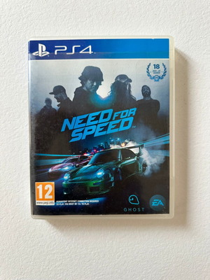 Need For Speed used for PlayStation 4