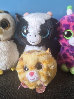 Συλλογή Ty Beanie Boos με 4 λούτρινα ζωάκια σαν καινούργιο