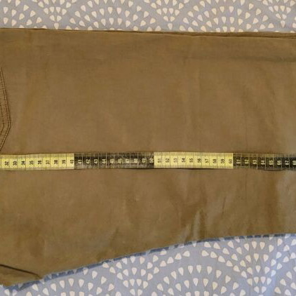 Timberland men's pants used, size 33/34, khaki, 100% cotton