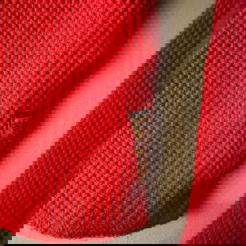 Armani Jeans Vintage мъжка червена блуза употребявана