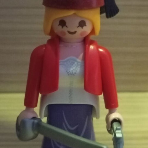 Playmobil Woman Revolution of 1821 like new