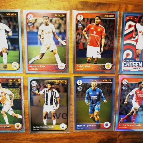 Topps Merlin 2024-25 Card Lot New with Rookies, Insert and Refractor
