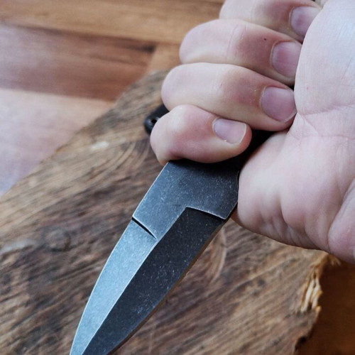 Kizlyar Yozh Wild Tactical Black Bushcraft hunting survival camping knife new
