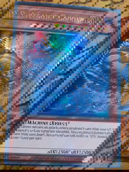D.D. Assault Carrier (Ultra Rare, Yugioh)