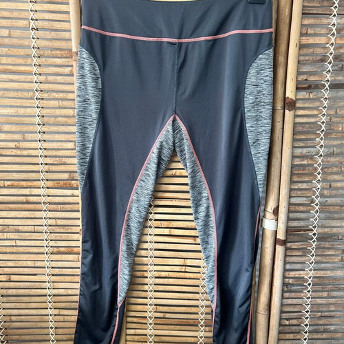 Livera Balance sports leggings, black and grey, size XL
