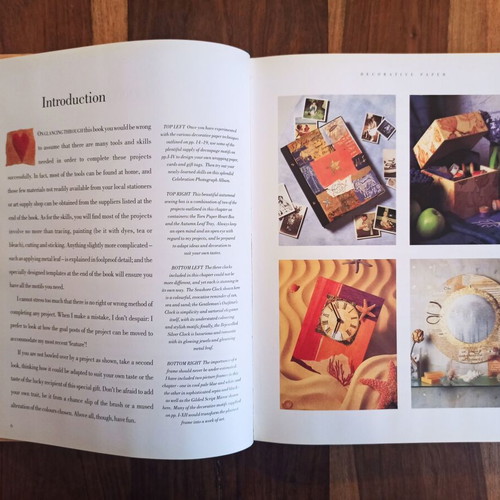 Decorative Paper book like new, English