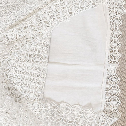 Zara Woman lace blouse size L, like new, off-white
