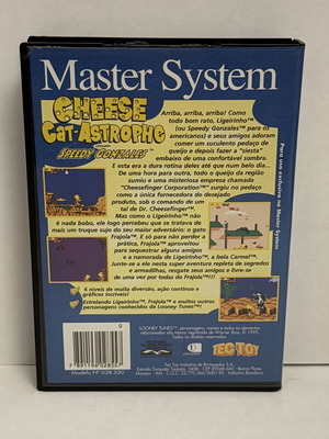 Cheese Cat-Astrophe Starring Speedy Gonzales Sega Master System Brazilian TecToy CIB