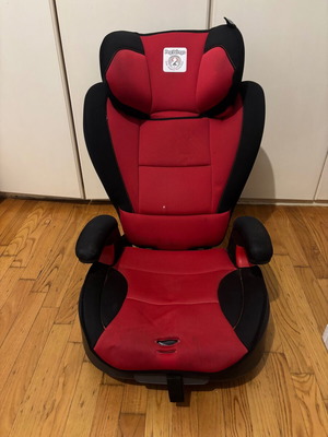 Peg Perego Viaggio 2-3 Surefix παιδικό κάθισμα αυτοκινήτου με ISOFIX σε κόκκινο και μαύρο, 15-36 kg